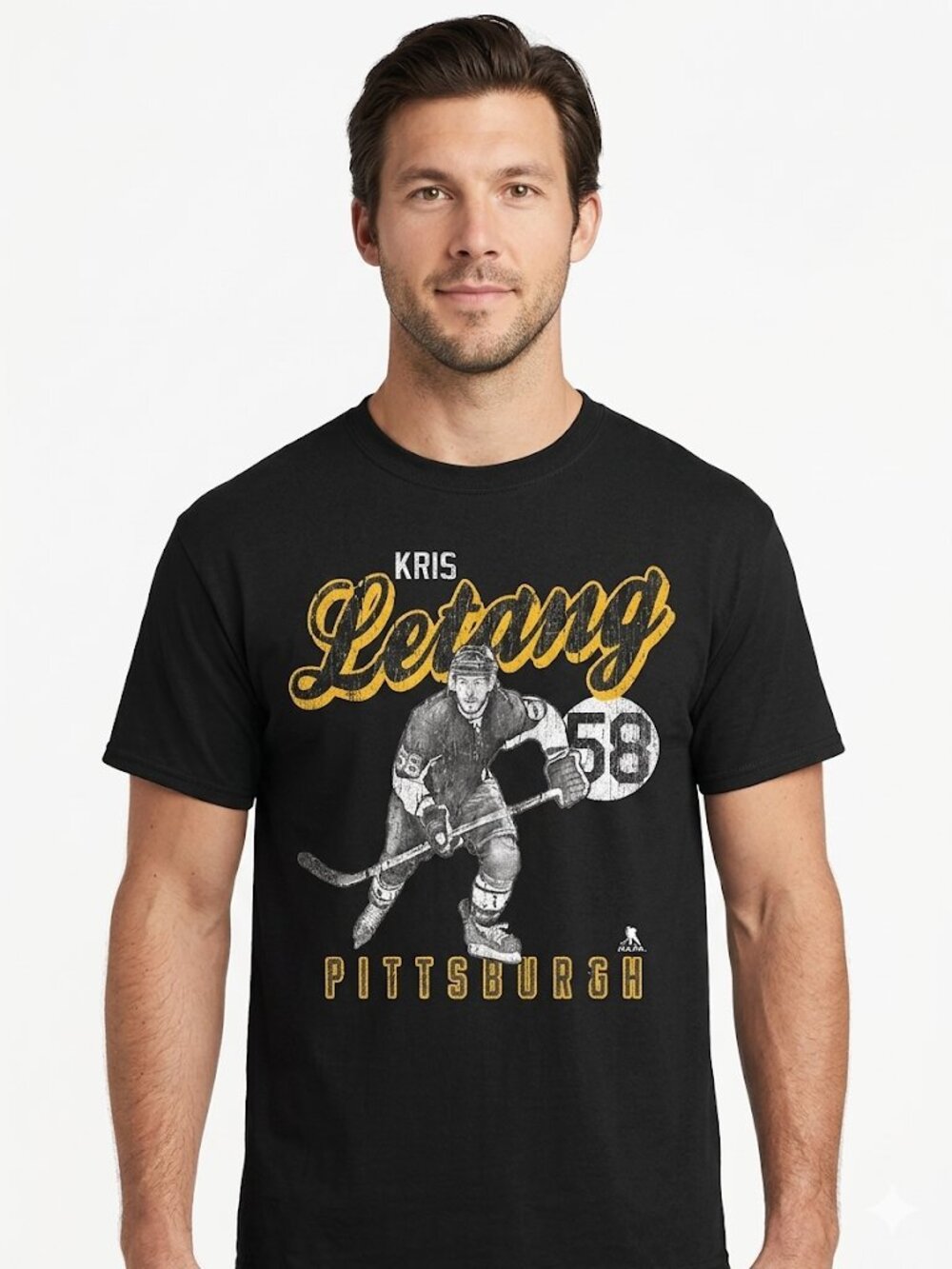 Pittsburgh Penguins Kris Letang Men's Mens Tee t Shirt Top Large Medium NWT